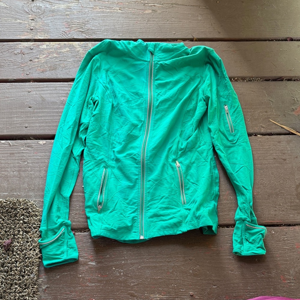 Kirkland Signature Teal Bomber Jacket